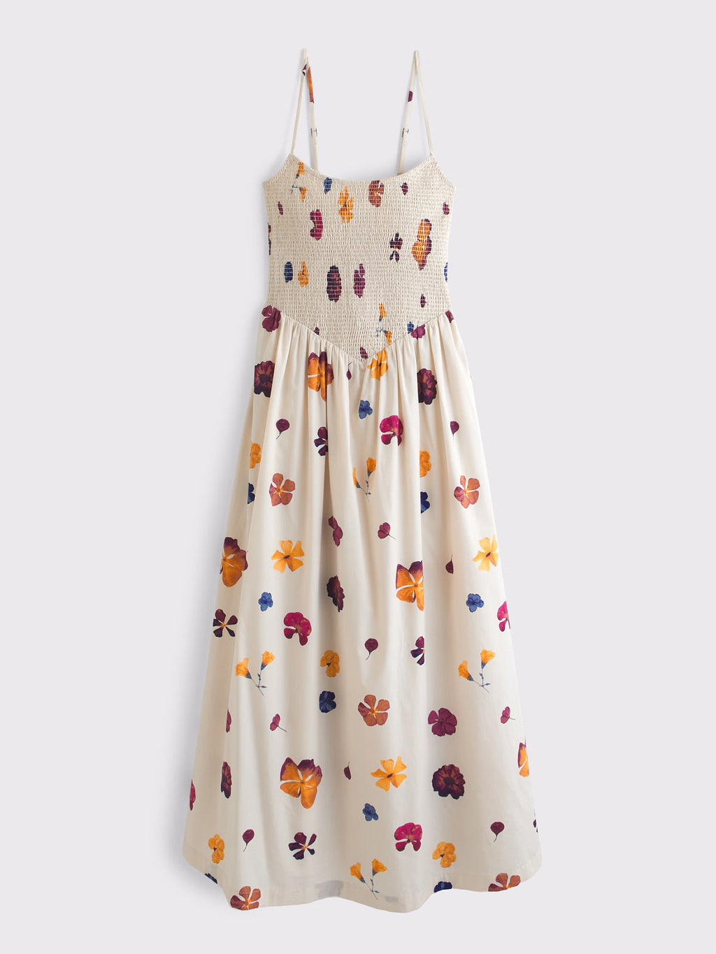 Floral White Dresses